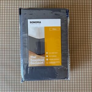 Sonoma Queen The Box Pleat Bedskirt 1 PC 15in Drop Skirt‎ New in Package